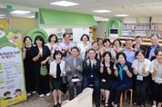 이상일 용인특례시장, 동천동 '숲속작은도서관' 재개관 축하