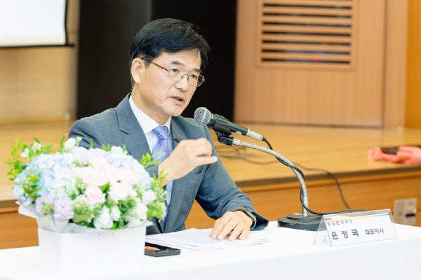 성남문화재단 윤정국 대표이사 취임 100일 기자간담회 