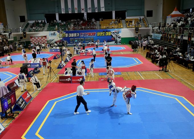 제57회 대통령기 전국단체대항 태권도대회 8일간의 김해 열전 성황리에 마쳐