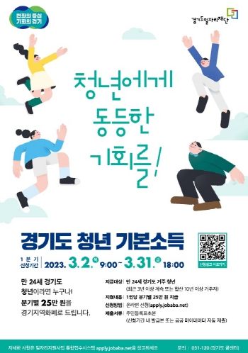 ‘경기도 청년기본소득