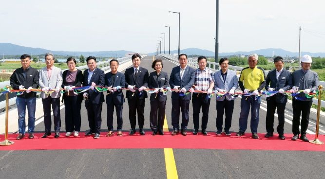 안성시, 공도-미양간 도로확포장공사 준공행사 개최