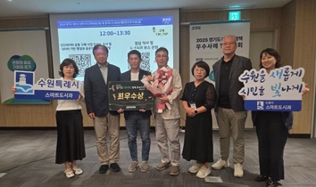 수원시, ‘경기도 데이터 정책 우수사례 발표대회’에서 최우수상