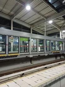 용인특례시, 용인경전철 승강장 안전문 보강공사 완료