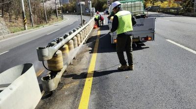 광주시, 주요 도로 중앙분리대 9구간 세척 완료