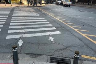 용인특례시 수지구, 주요 교차로에 'LED 바닥형 보행신호등' 설치