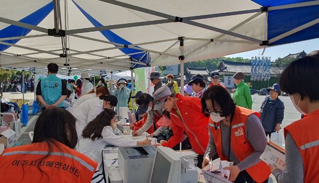 여주시보건소, '통합건강증진사업 홍보관' 운영 재개