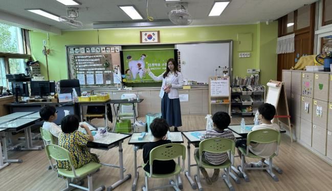 칫솔질 교육 사진