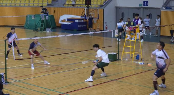 익산서 배드민턴 전설 김동문 업적 담은 대회 열려(2024년 익산쥬얼리배 전국배드민턴대회 1).