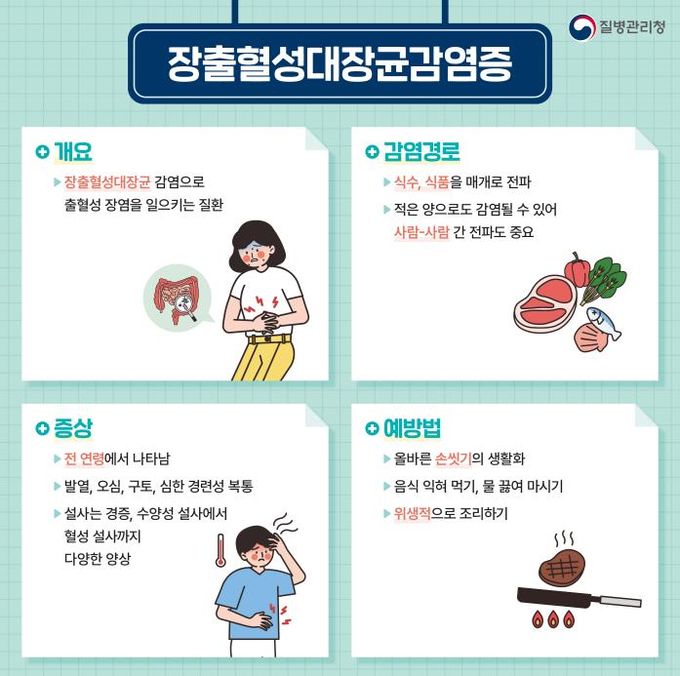평택시, 가을철 나들이 시기 장출혈성대장균감염증 주의해 주세요!