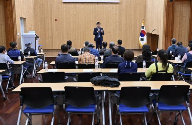 양평군, 정원 산림 현장 근로자 대상 안전보건 역량 강화 나서