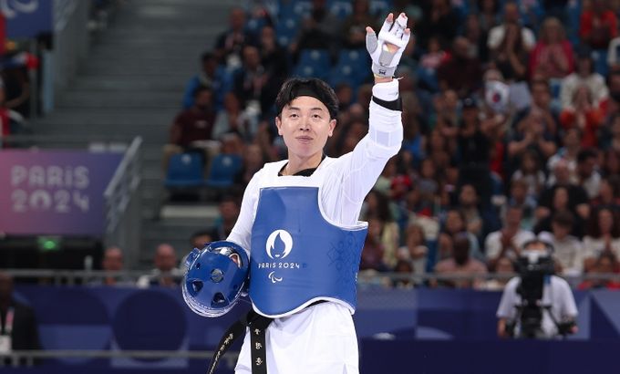 춘천시 장애인태권도 선수 주정훈(패럴림픽 메달리스트)