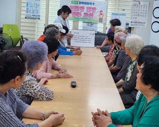 송탄보건소, 찾아가는 만성질환 관리 교육 실시