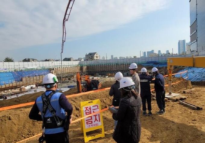 평택시, 노동안전지킴이 합동점검 실시