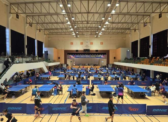거창군, 제33회 거창군탁구협회장기 경남오픈 탁구대회 성료