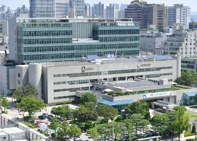 수원시청사 전경