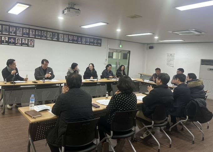 양평산수유한우축제위원회 실무단 회의