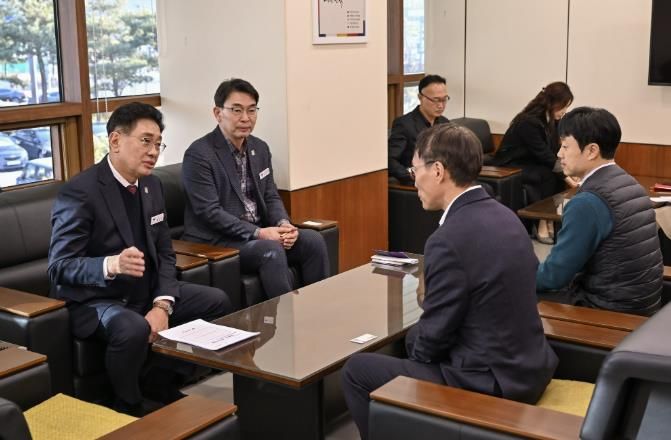 양평군수, 한강유역환경청 방문… 친환경농업인 한강수계관리기금 지원 건의