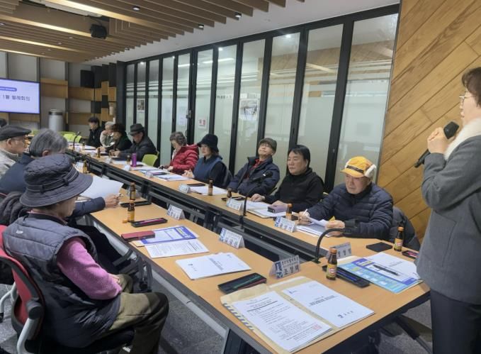 수원시 권선구 금곡동, 2026년 첫 경로당협의회 정기회의 개최