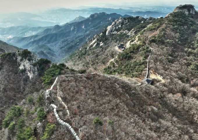 한양의 수도성곽 – 북한산성 대남문 구간 (고양시 제공)