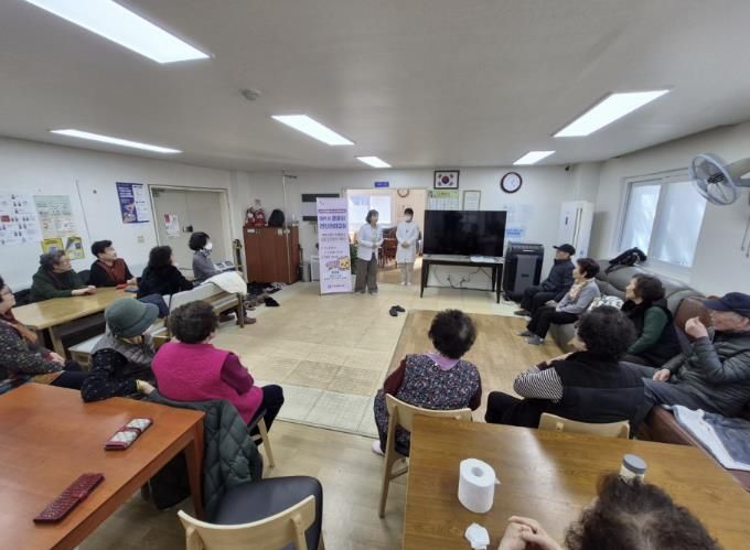 구리시, 경로당 찾아가는 건강관리 서비스 운영