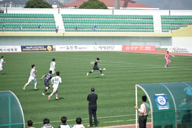 거제시민축구단 2026시즌 K4리그 홈 개막전 개최
