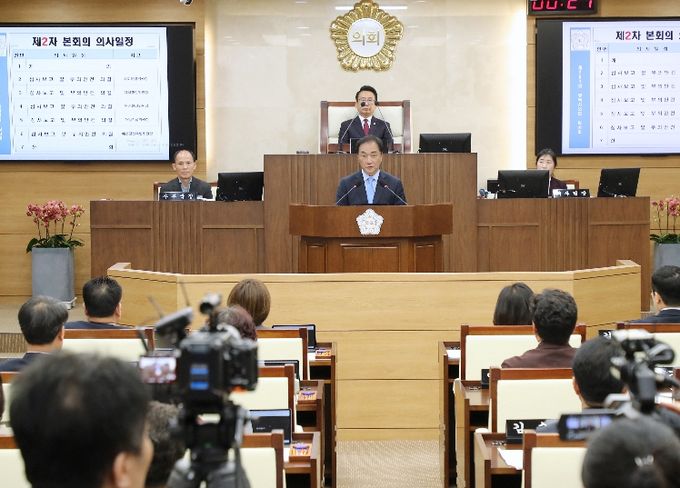 정장선 평택시장, 8년 임기 마무리 인사