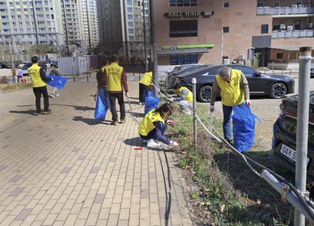 광주시 광남2동, 경기도체육대회 대비 ‘클린데이’ 환경정화 실시