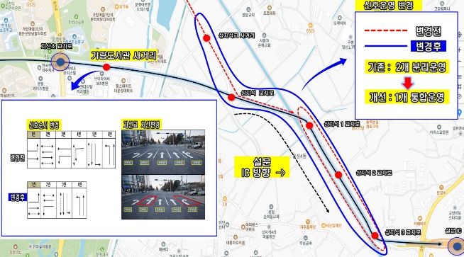 파주시, 가람도서관~설문나들목(IC) 구간 교통체계 대폭 개선
