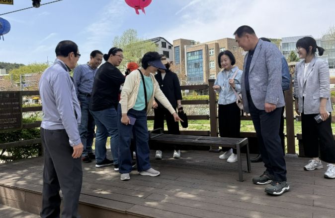 수원시 장안구 연무동, 주민참여예산 반영 사업 현장점검 로드체킹 실시